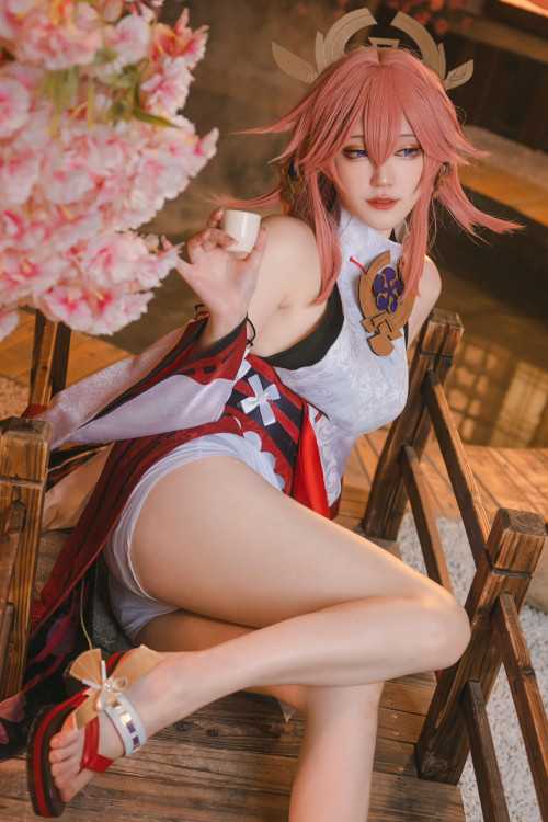 蛋黄mayo Cosplay 八重神子