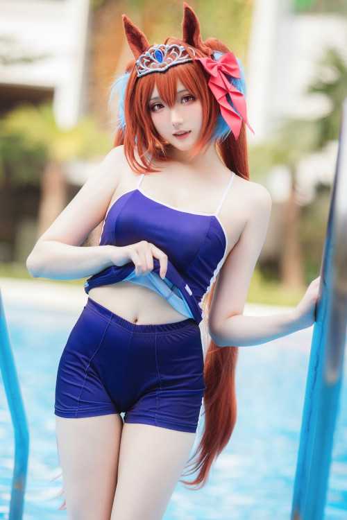 Cosplay 瓜希酱福利 赛马娘 大和赤骥